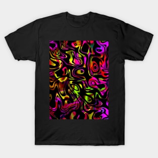 COLOR Evolution Abstract Art Wall Decor. T-Shirt